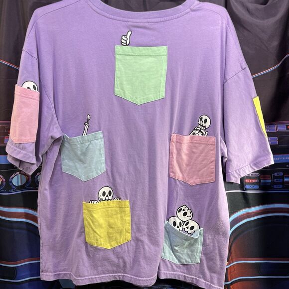 COOL Shirtz Streetwear "The Pockets Tee" 13 pockets Men's Size Large - Picture 5 of 12